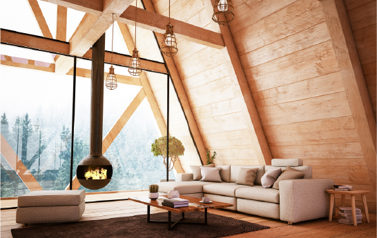 Lounge em Madeiras para Construção